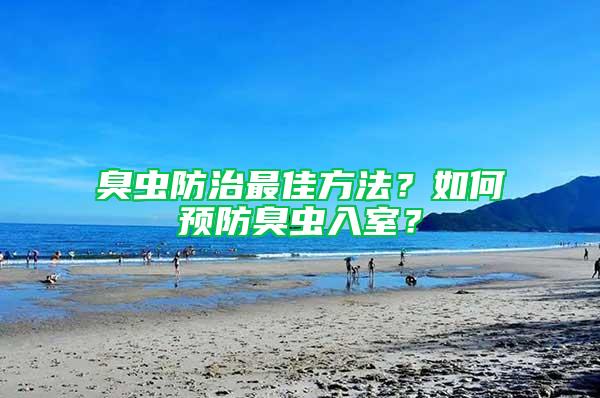 臭虫防治最佳方法？如何预防臭虫入室？