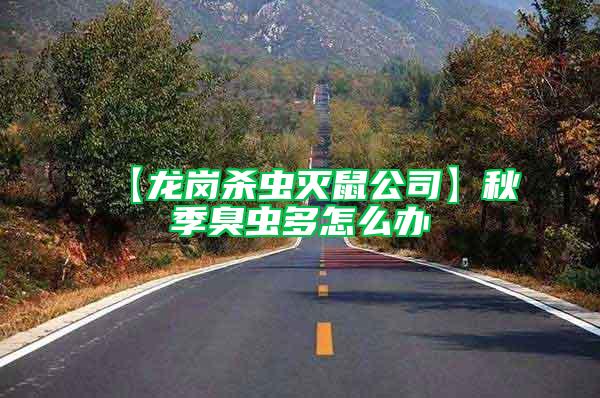 【龙岗杀虫灭鼠公司】秋季臭虫多怎么办