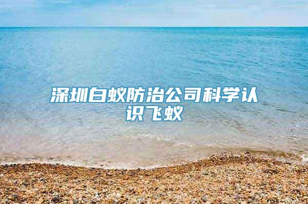 深圳白蚁防治公司科学认识飞蚁