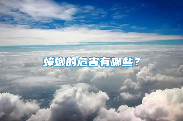 蟑螂的危害有哪些？