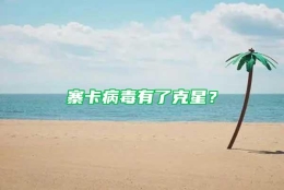 寨卡病毒有了克星？