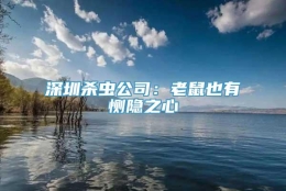 深圳杀虫公司：老鼠也有恻隐之心